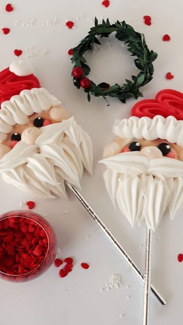 Sucette meringue Père Noël x1