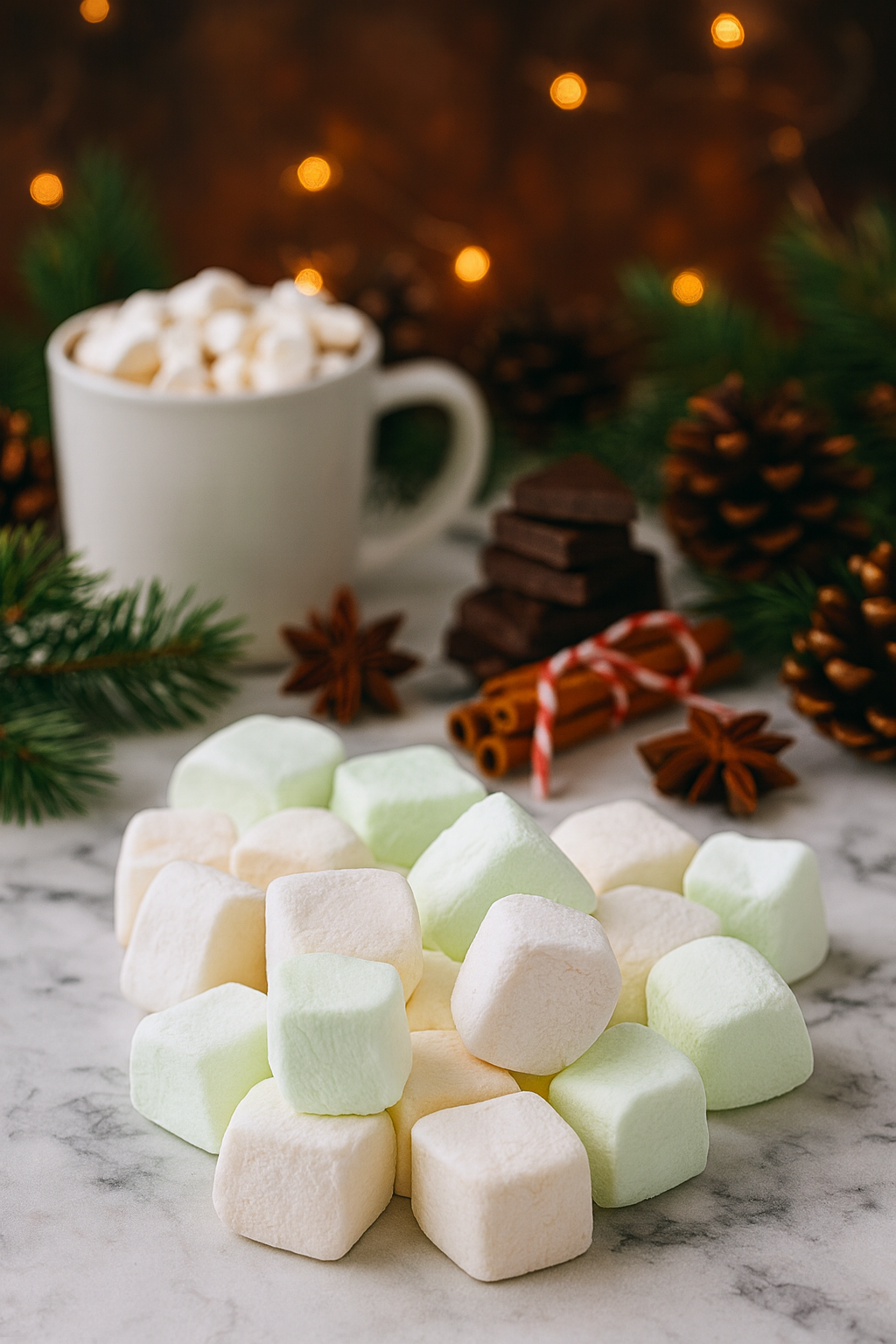 Petits cubes de guimauve SAVEUR D'ANTAN  ( 100GRS )